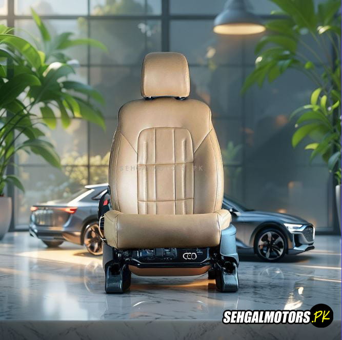 Audi E Tron Audi Style Brown Brown Seat Covers - Model 2020-2025