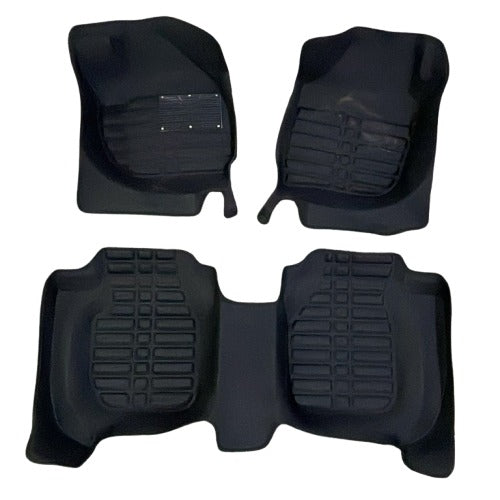 Honda Vezel 5D Custom Floor Mat Black 3 Pcs