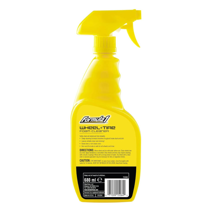 Formula 1 Wheel & Tire Tyre Cleaner - 680 ML