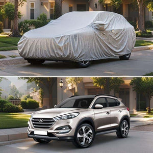 Hyundai Tucson Maximus Non Woven Car Top Cover 2020 - 2024 - - Scratchproof And Waterproof - Without Belt