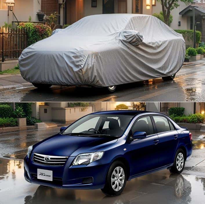 Toyota Corolla Axio Maximus Non Woven Car Top Cover - Model 2006-2012