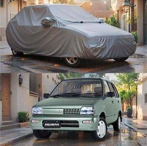 Suzuki Mehran Maximus Non Woven Car Top Cover 1989 - 2019 - - Scratchproof And Waterproof - Without Belt