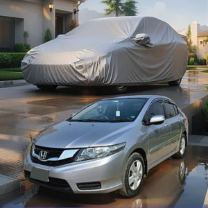 Honda City Maximus Non Woven Car Top Cover 2008 - 2021 - - Scratchproof And Waterproof - Without Belt