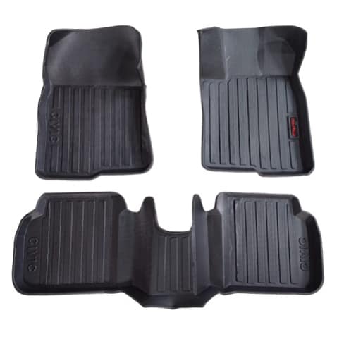 Honda Civic TPE Floor Mat Black 3 Pcs