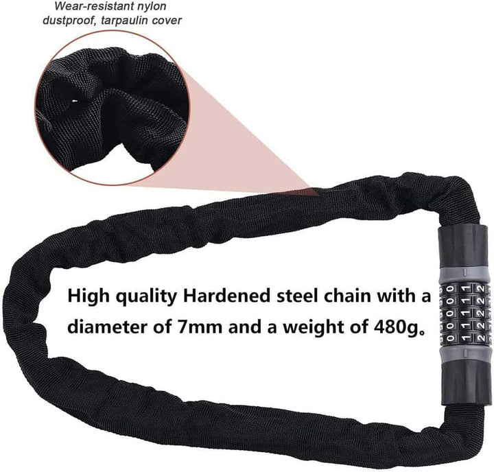 Bike And Motorcycle Security Password Lock