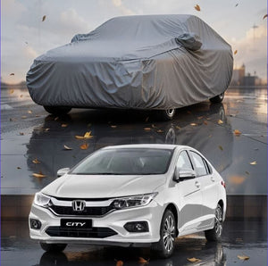 Honda City Maximus Non Woven Car Top Cover 2021 - 2026 - - Scratchproof And Waterproof - Without Belt