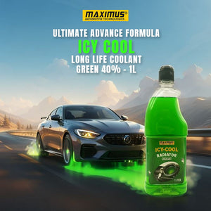 Maximus Ultimate Advance Formula ICY Cool Long Life Coolant Green 40% - 1L