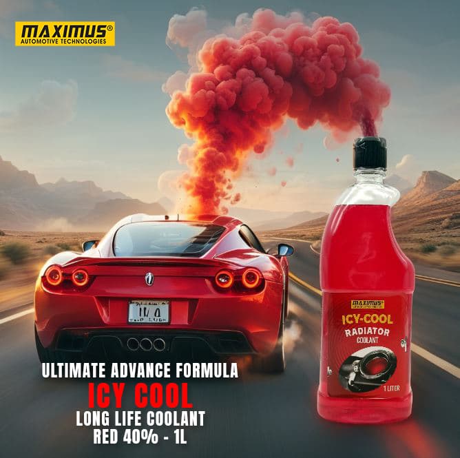 Maximus Ultimate Advance Formula ICY Cool Long Life Coolant Red 40%