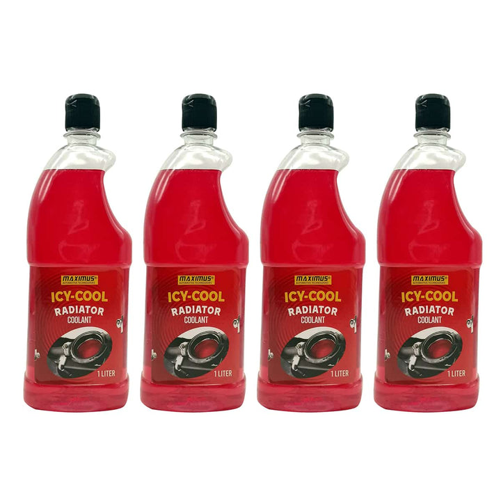 Maximus Ultimate Advance Formula ICY Cool Coolant Red 40% Pack Of 4