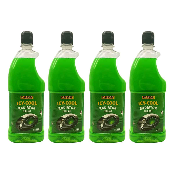 Maximus Ultimate Advance Formula ICY Cool Coolant Green 40% Pack Of 4