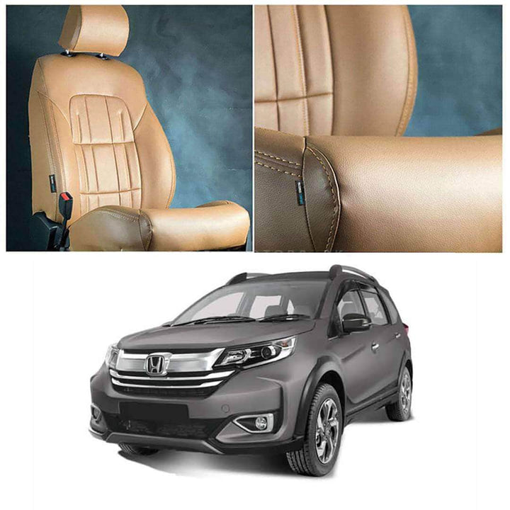 Honda BRV Audi Style Brown Brown Seat Covers