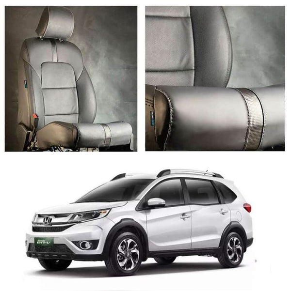 Honda BRV Type R Black Black Seat Covers