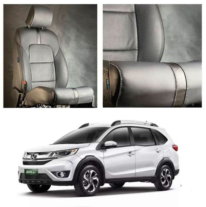 Honda BRV Type R Black Black Seat Covers