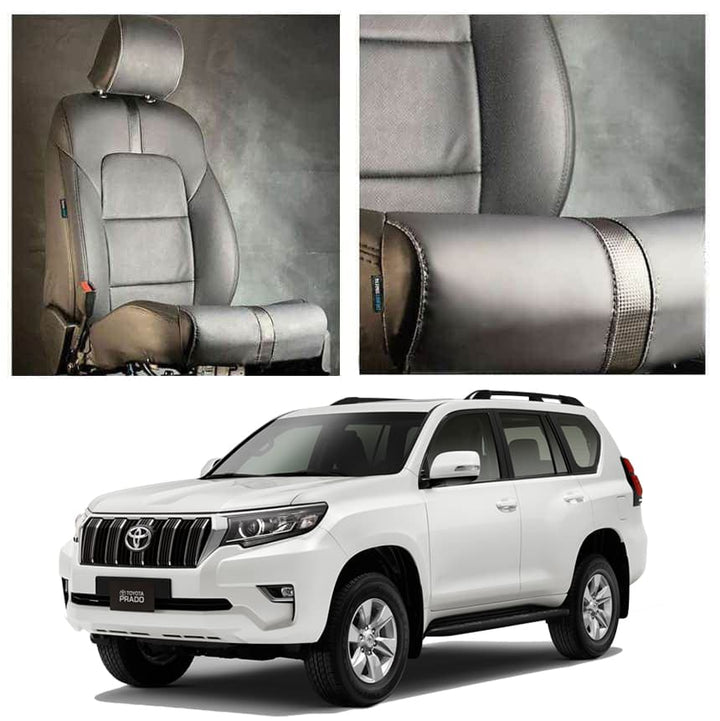 Toyota Prado Type R Black Black Seat Covers - Model 2009-2018