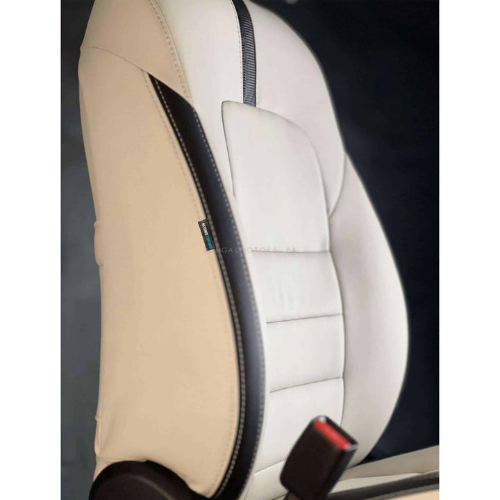 Honda City Type R Beige Black Seat Covers