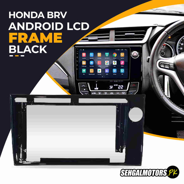 Honda BRV Android LCD Frame With Grip Black 9 Inches