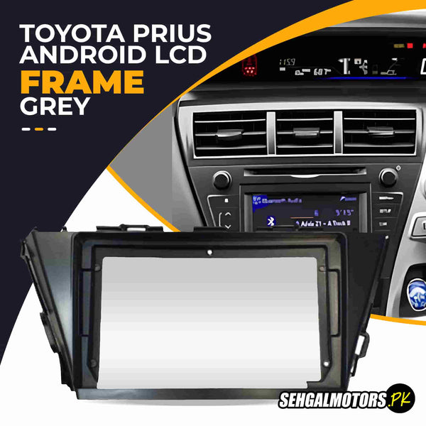 Toyota Prius Android LCD Frame With Grip Grey 9 Inches 2009-2015
