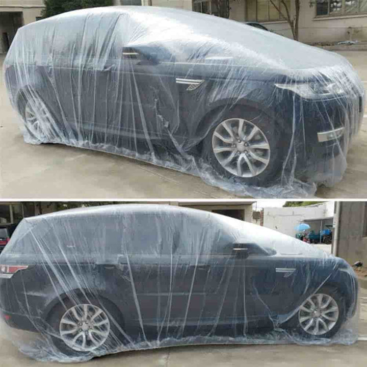 PU Full Flood Protection Car Cover - Large Big SIZE