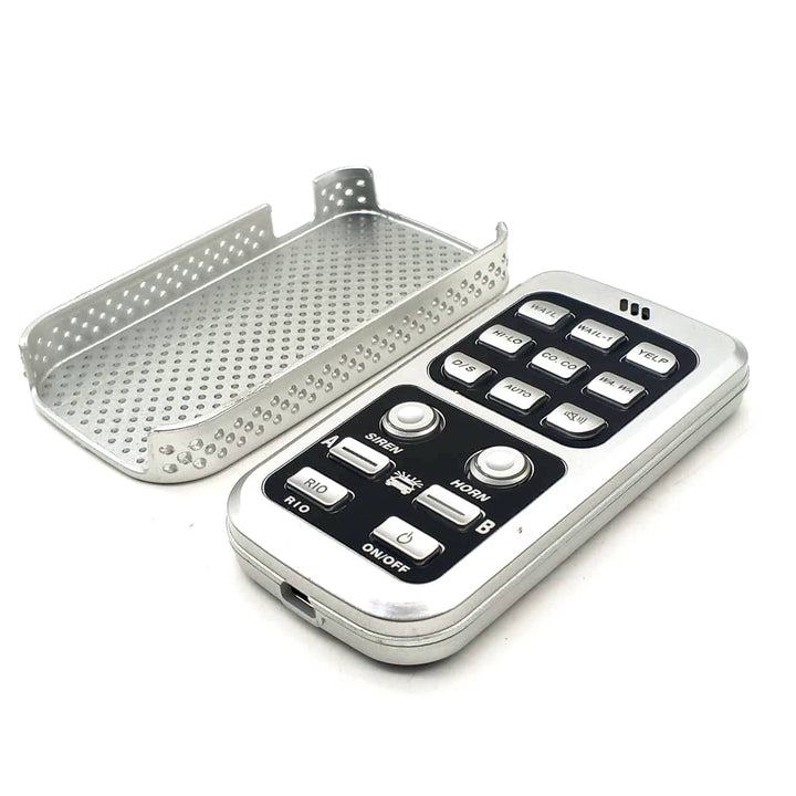 200W High Quality Magnetic Flat Speaker with Amp & Wireless MIC – Siren System