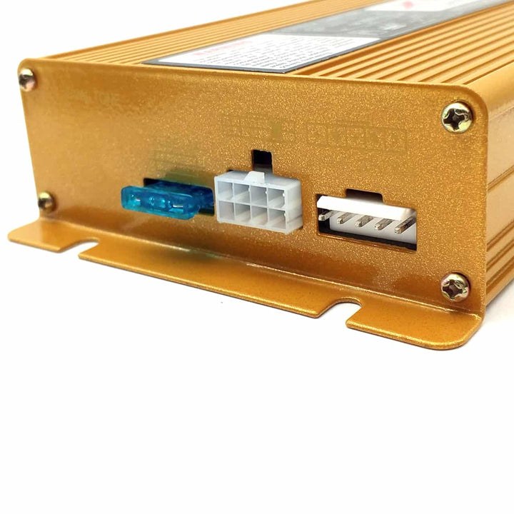 200W High Quality Magnetic Flat Speaker with Amp & Wireless MIC – Siren System