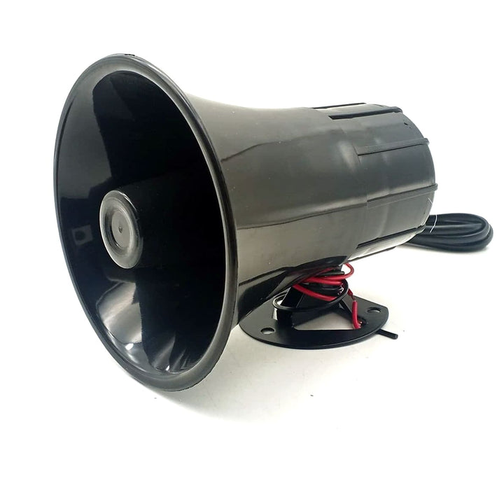 Police Emergency Electric Loud Siren with Mic 3 Tone