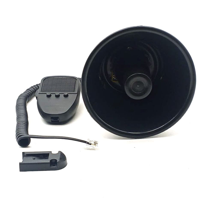 Police Emergency Electric Loud Siren with Mic 3 Tone