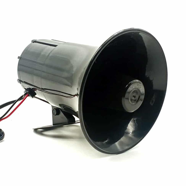 Police Emergency Electric Loud Siren with Mic 3 Tone