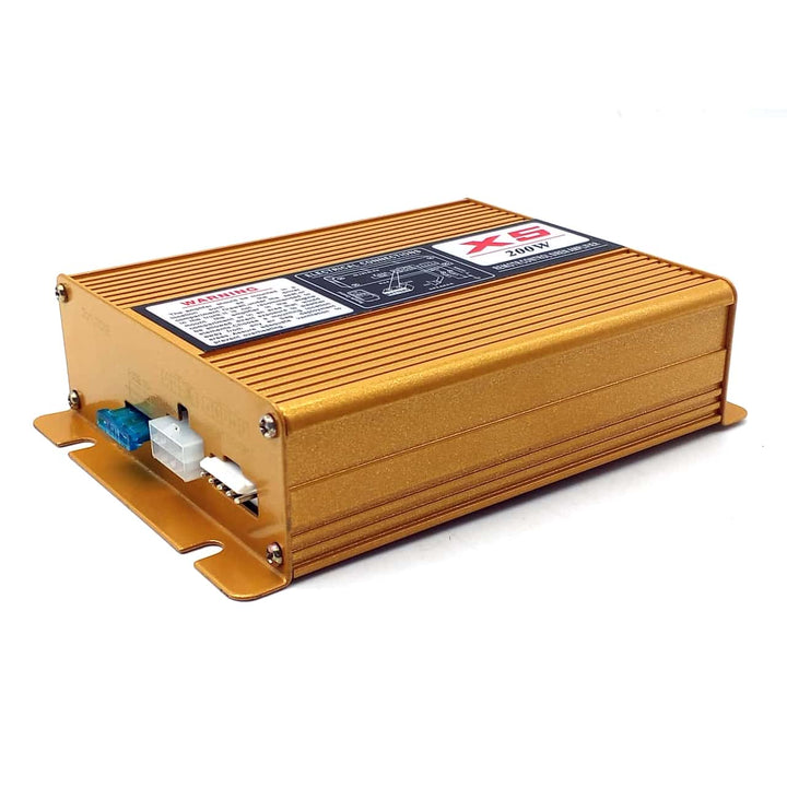 Super High Magnetic Flat Speaker with Amp & Wireless MIC 200W