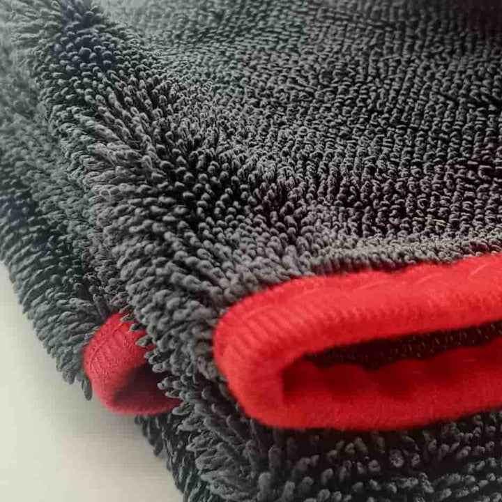 Maximus Twist Towel Red & Grey Stitching 40*60 cm MFC-60 600 GSM