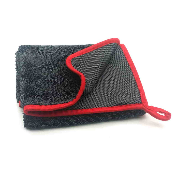 Maximus Twist Towel Red & Grey Stitching 40*60 cm MFC-60 600 GSM