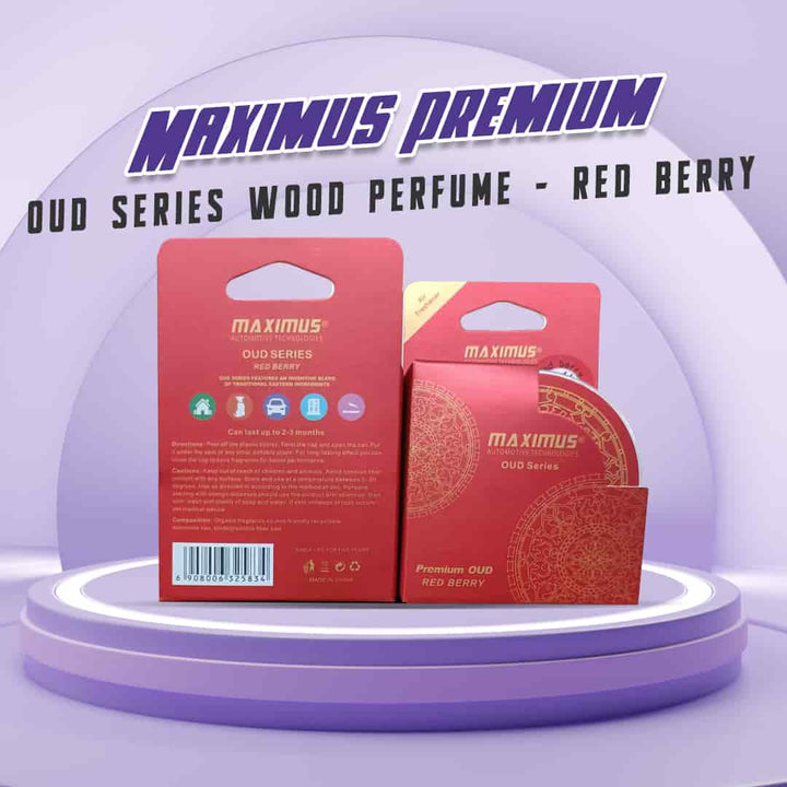 Maximus Premium Oud Series Wood Perfume - Red Berry