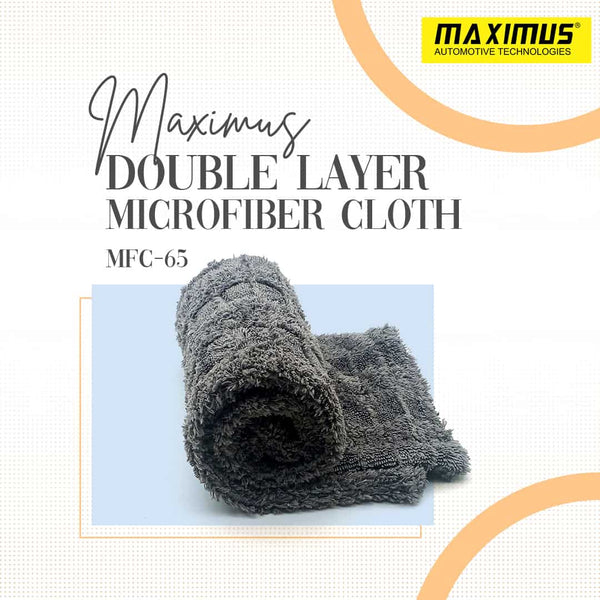 Maximus Double Layer Microfiber Cloth MFC-65 Multi 40x60 cm