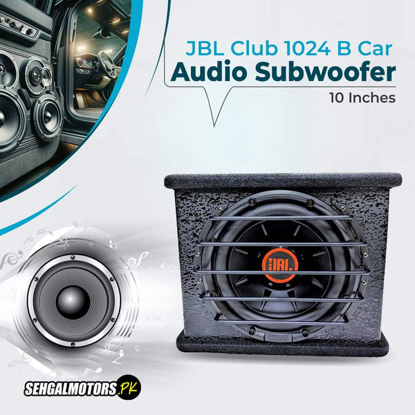 JBL Club 1024 B Car Audio Subwoofer 10 Inches - 1000W