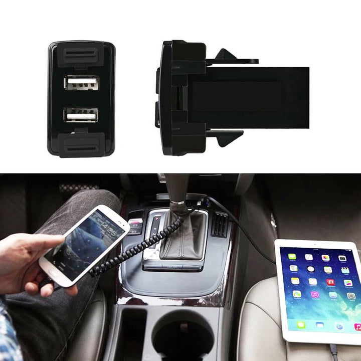 Toyota In-Dash Dual USB Socket OEM Quality For Car Dashboard