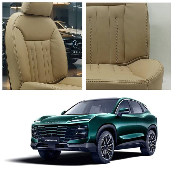 Jetour Dashing Audi Design Beige Seat Covers 2025-2026