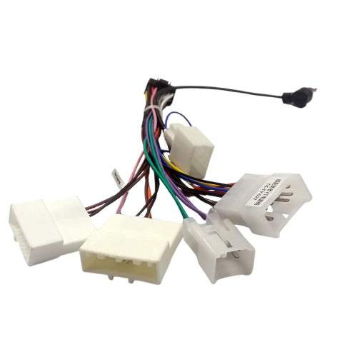 Toyota Hilux Vigo Revo LCD Frame With Grip Glossy Black 10 Inches