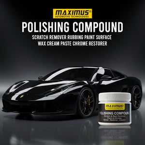 Maximus Polishing Compound 200g - Scratch Remover Rubbing Paint Surface Wax Cream Paste Chrome Restorer