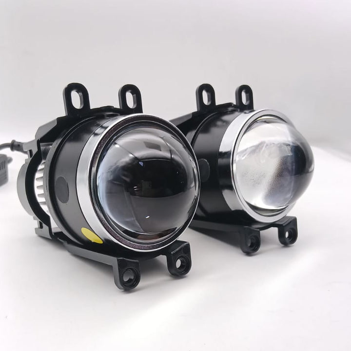 Toyota Car LED Fog Light Projector White Yellow Pair