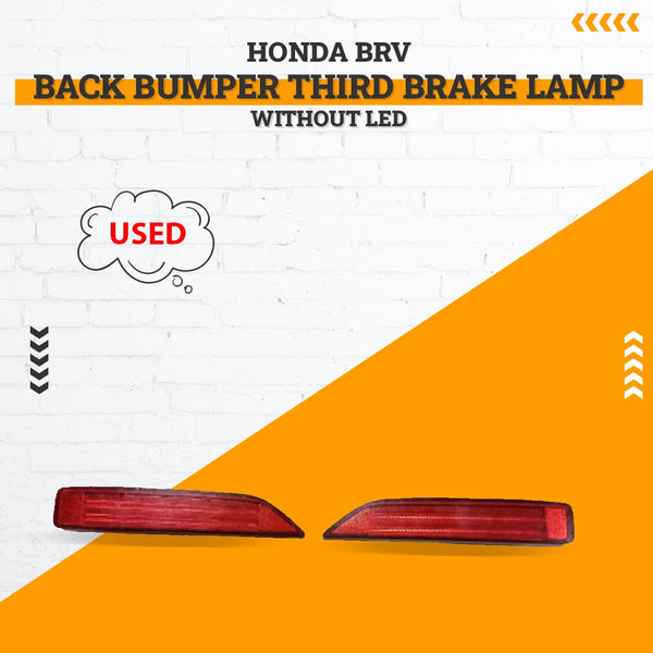 Used Honda BRV Back Bumper Third Brake Lamp Without LED Design C