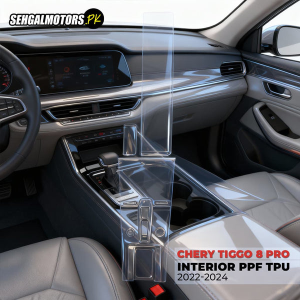 Chery Tiggo 8 Pro Interior PPF TPU - Model 2022-2024