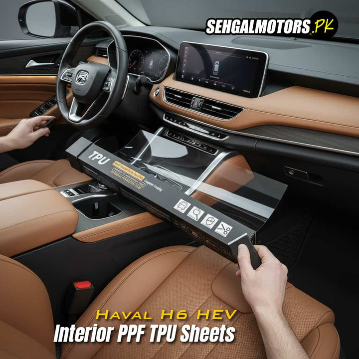 Haval H6 HEV Interior PPF TPU Sheets
