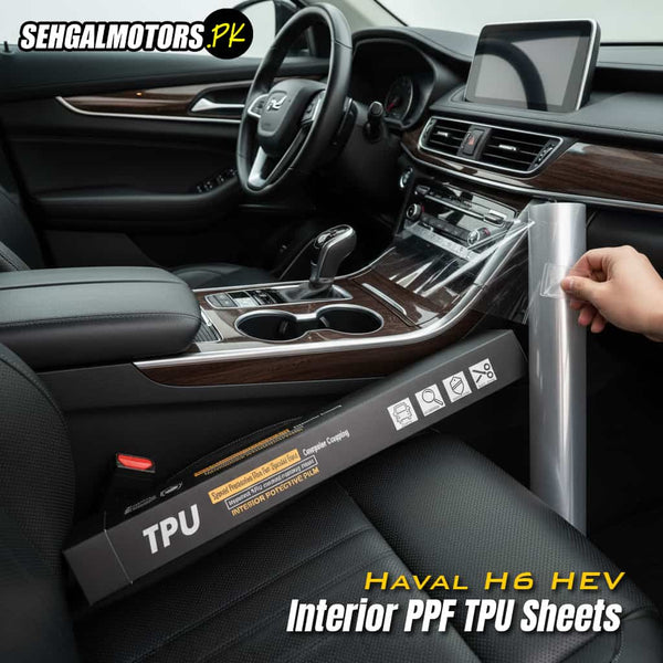 Haval H6 HEV Interior PPF TPU Sheets
