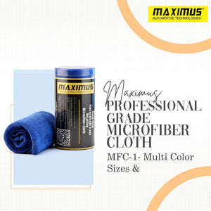 Maximus Professional Grade Microfiber Cloth MFC-1 60x30CM 230GSM - Multi Color & Sizes