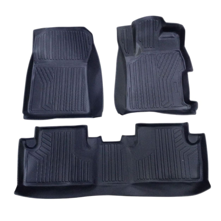 Honda Civic Rebirth TPE Floor Mat Black 3 Pcs