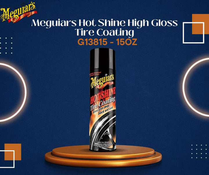 Meguiars Hot Shine High Gloss Tire Coating G13815 - 15OZ