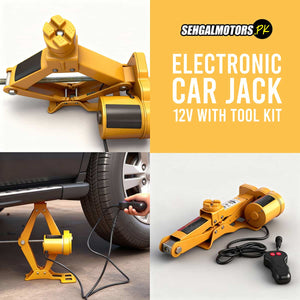 Electronic Car Jack 12v with Tool Kit- 2 Ton - Car Electric Jack Lifting ,Jack Lifting Machinisms Car Repair Tool