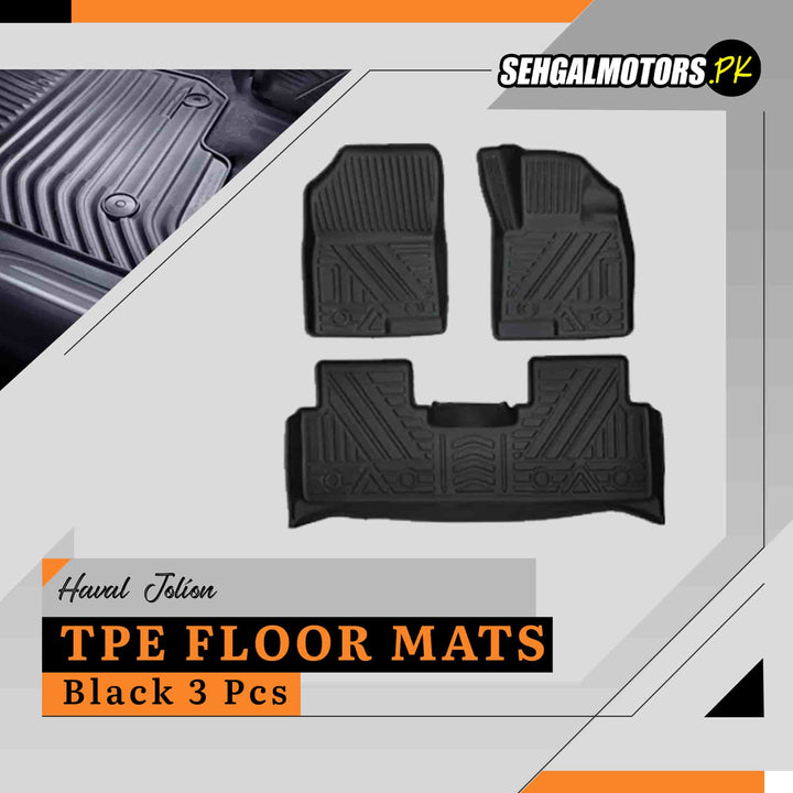 Haval Jolion TPE Floor Mats 3 Pcs