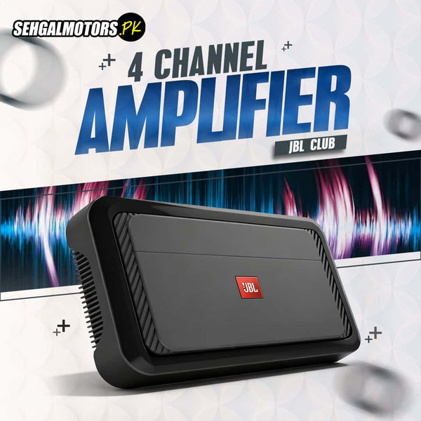 JBL Club A754 4 Channel Car Amplifier 12 Inches - 400W