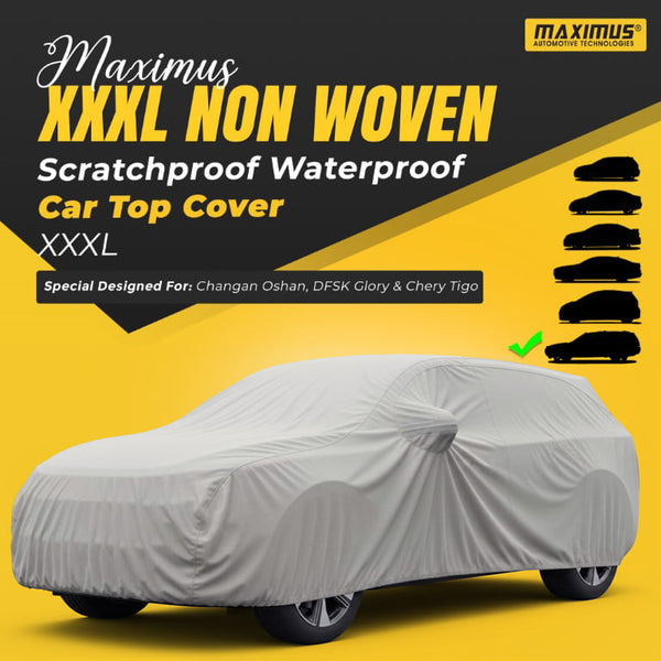 Maximus XXXL Non Woven Scratchproof Waterproof Car Top Cover