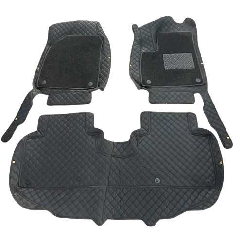 Used Jetour Dashing 9D Floor Mats Black with Black Grass 3 Pcs 2025-2026